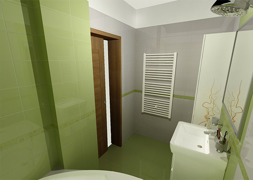 3D návrhy koupelen