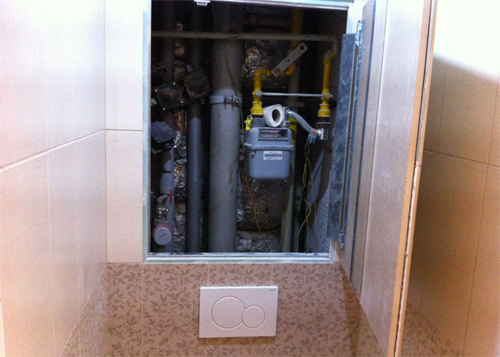 WC obložitelná dvířka